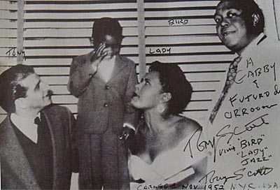 Tony Scott with Charlie Parker